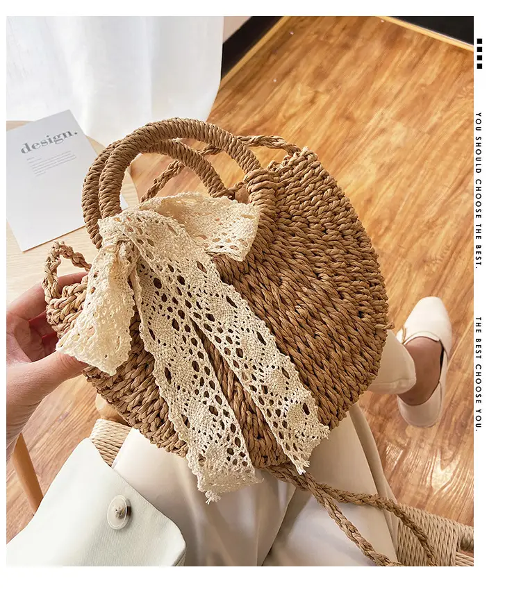Women Straw Woven Shoulder Crossbody Bag 2026 — feature 1