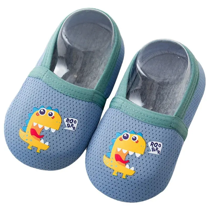 Baby Non-Slip Floor Socks Set Blue Spring Summer Toddler