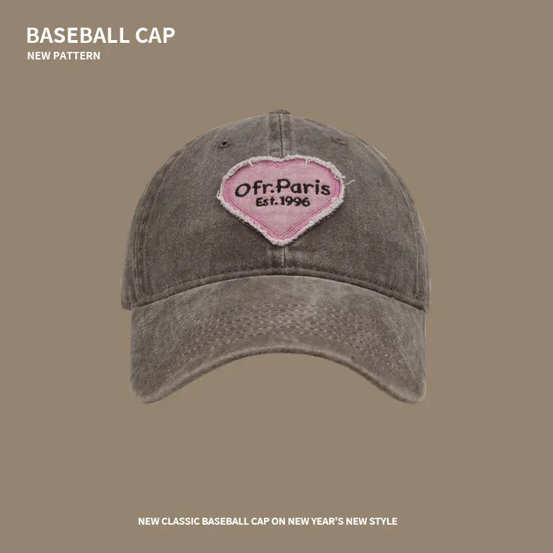Women's Big Head Cap Navy Blue with R Logo - Image 14