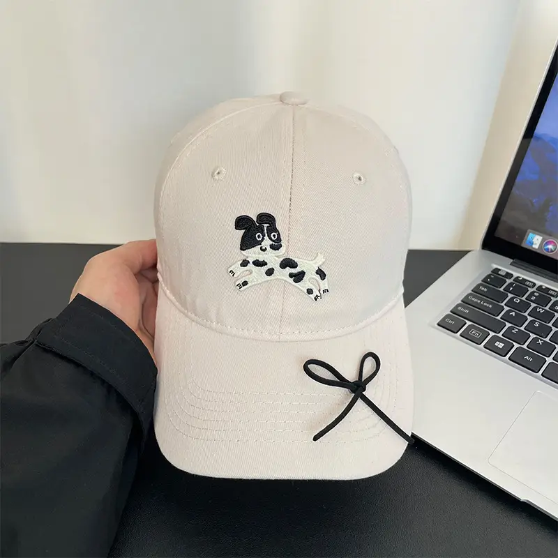Women's Big Head Cap Navy Blue with R Logo - Image 8