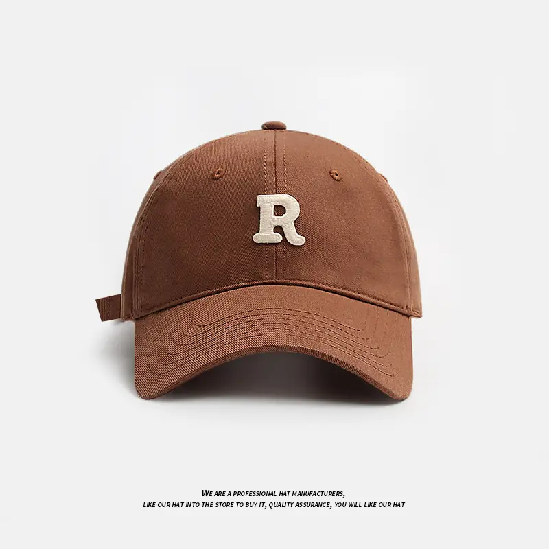 Women's Big Head Cap Navy Blue with R Logo - Image 7