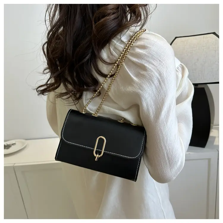 Women's Textured Shoulder Messenger Bag Brown 2024 — feature 10