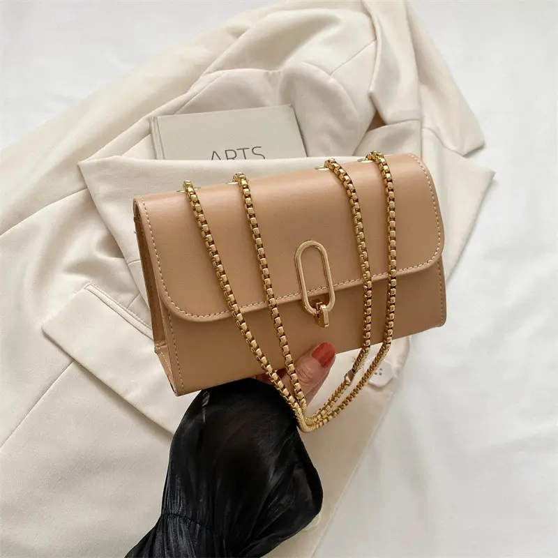 Women's Textured Shoulder Messenger Bag Brown 2024 - Image 4