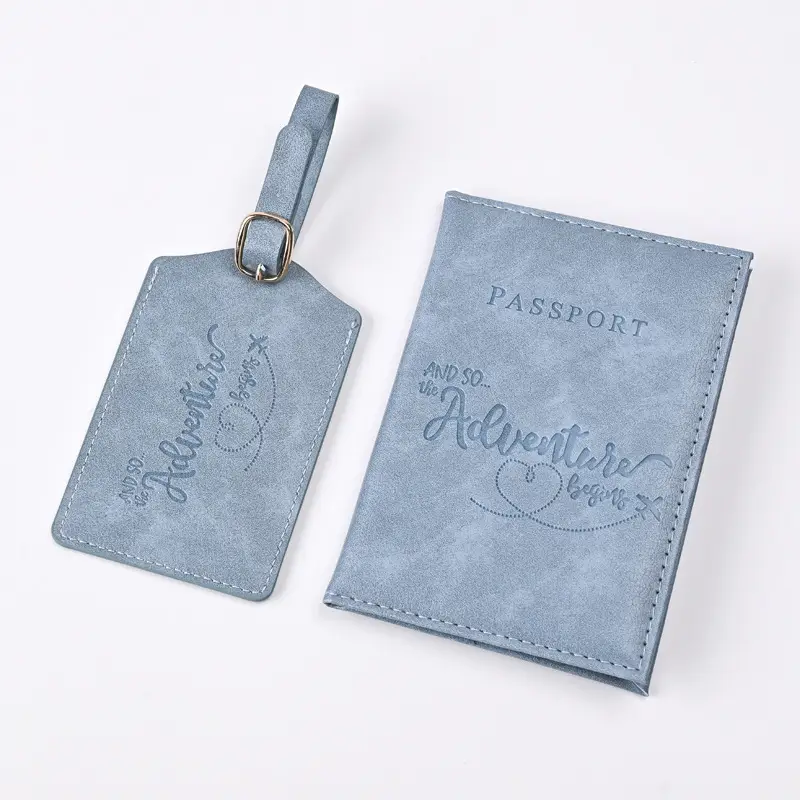 2024 Adventure Passport Cover Luggage Tag Set