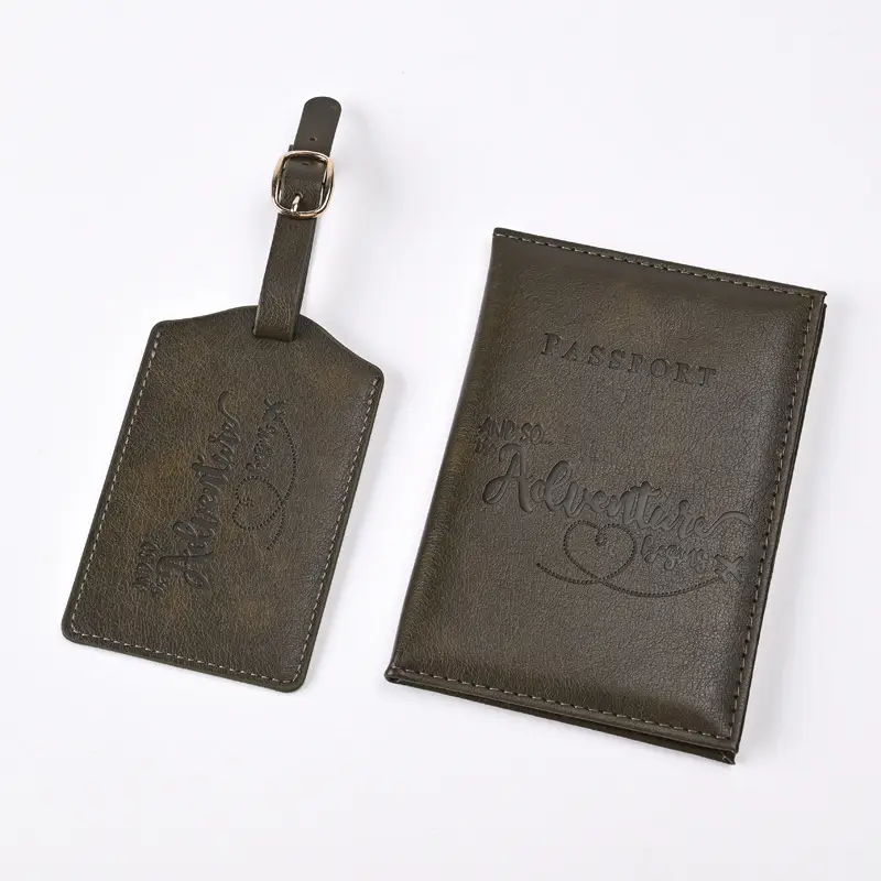 2024 Adventure Passport Cover Luggage Tag Set