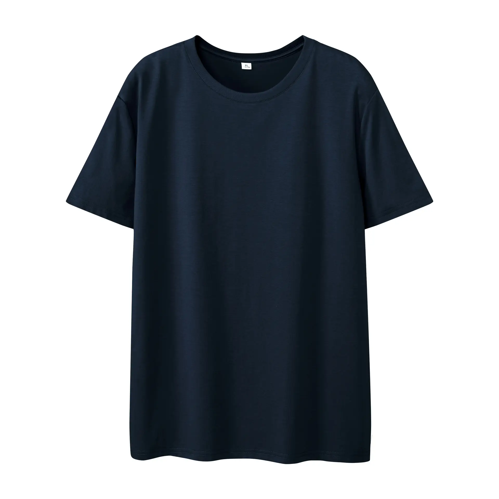 Men Blue 70% Cotton T-Shirt 210 - Image 5