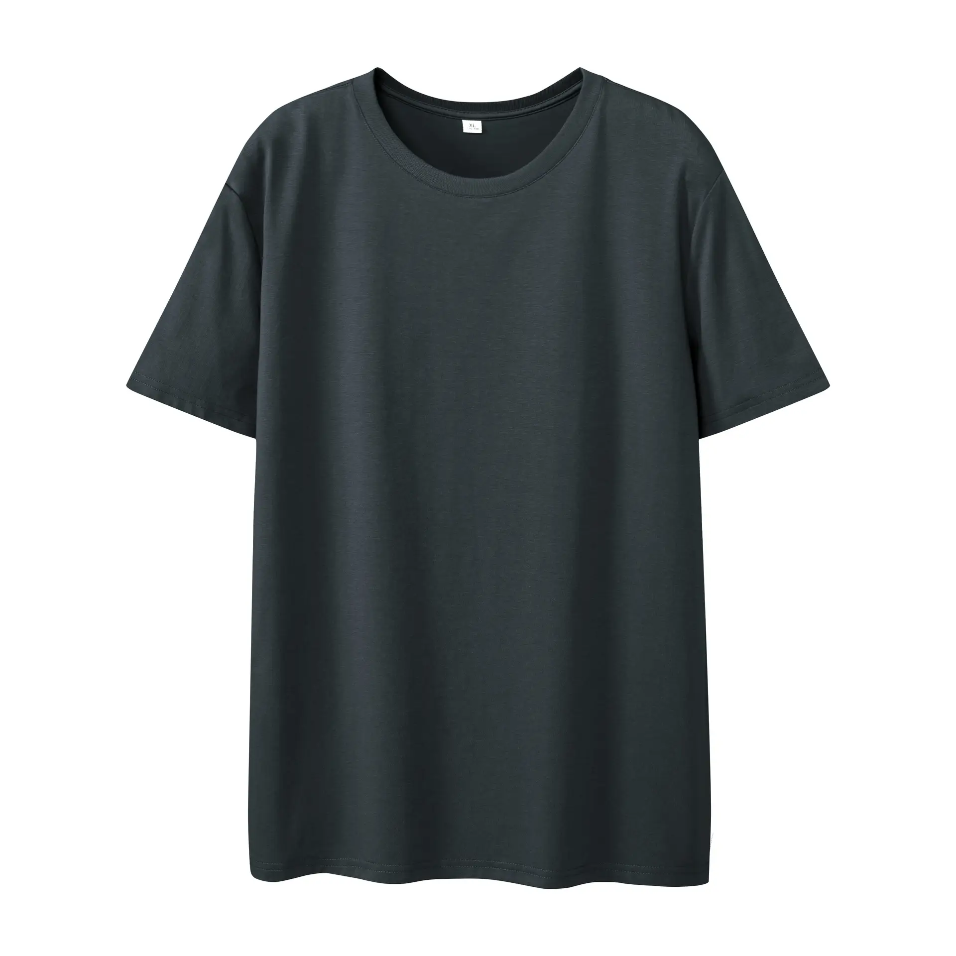 Men Blue 70% Cotton T-Shirt 210 - Image 6