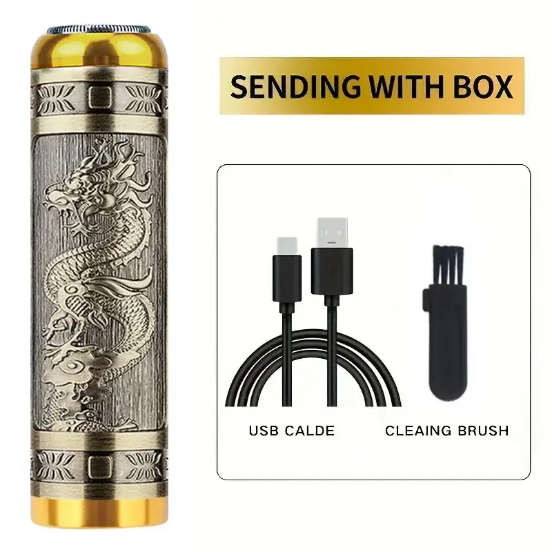 Rechargeable T9 Hair Clipper with 6 Blades - Image 42