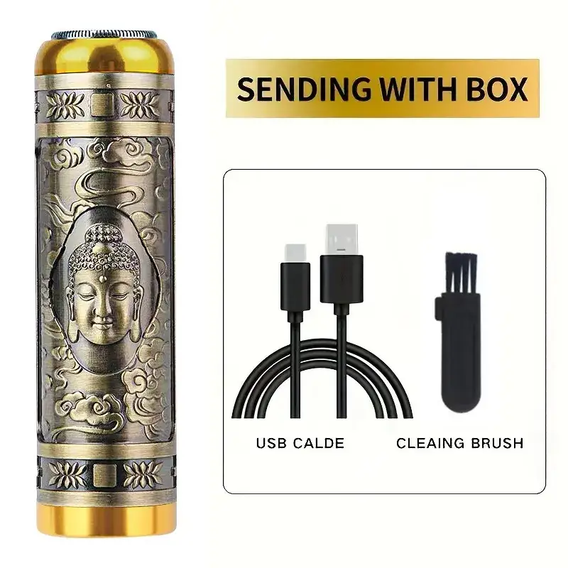 Rechargeable T9 Hair Clipper with 6 Blades - Image 43