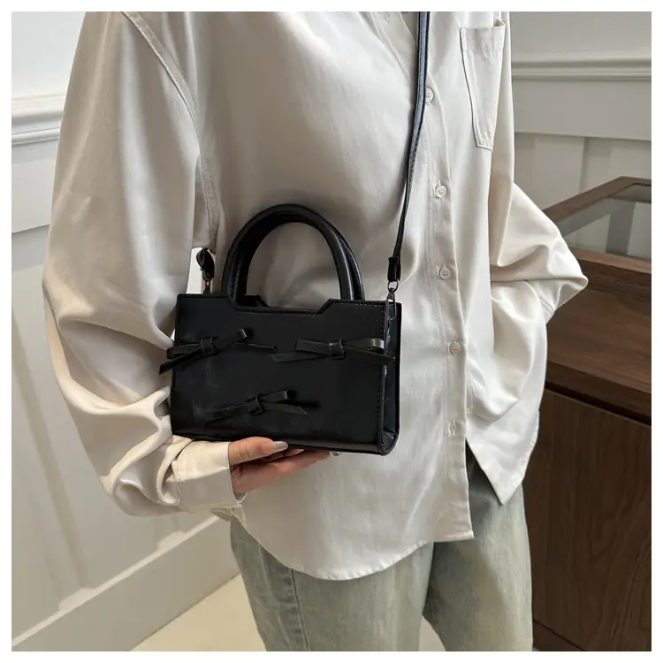 Black Bow Shoulder Crossbody Bag for Women 2024 — feature 10