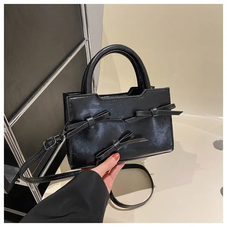 Black Bow Shoulder Crossbody Bag for Women 2024 — feature 19