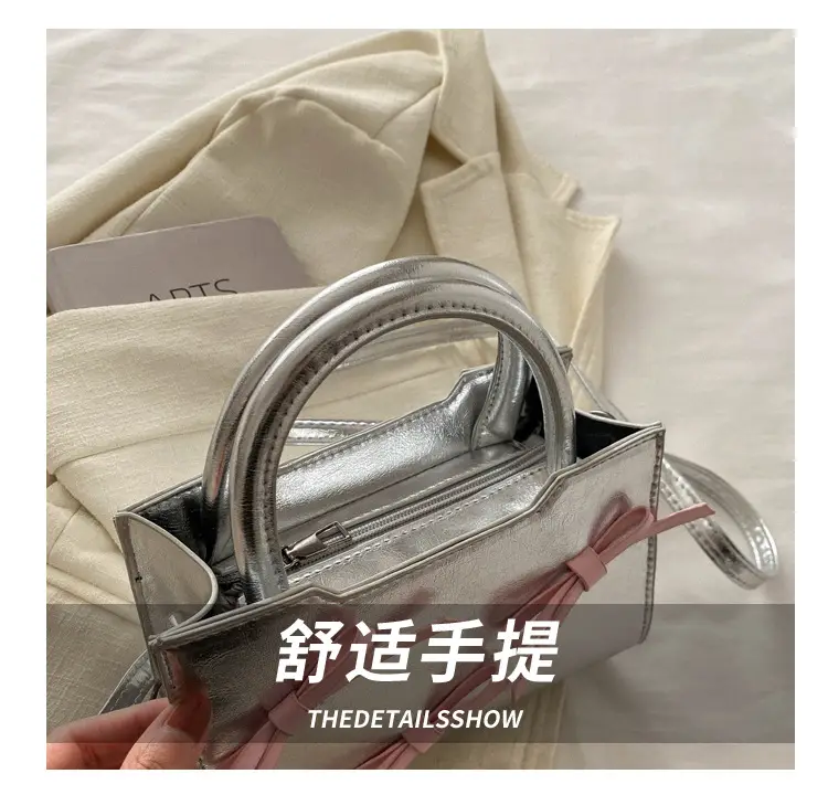 Black Bow Shoulder Crossbody Bag for Women 2024 — feature 5