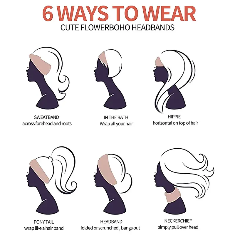 European & American Wide-brimmed Hair Band for Yoga & Sports — feature 16