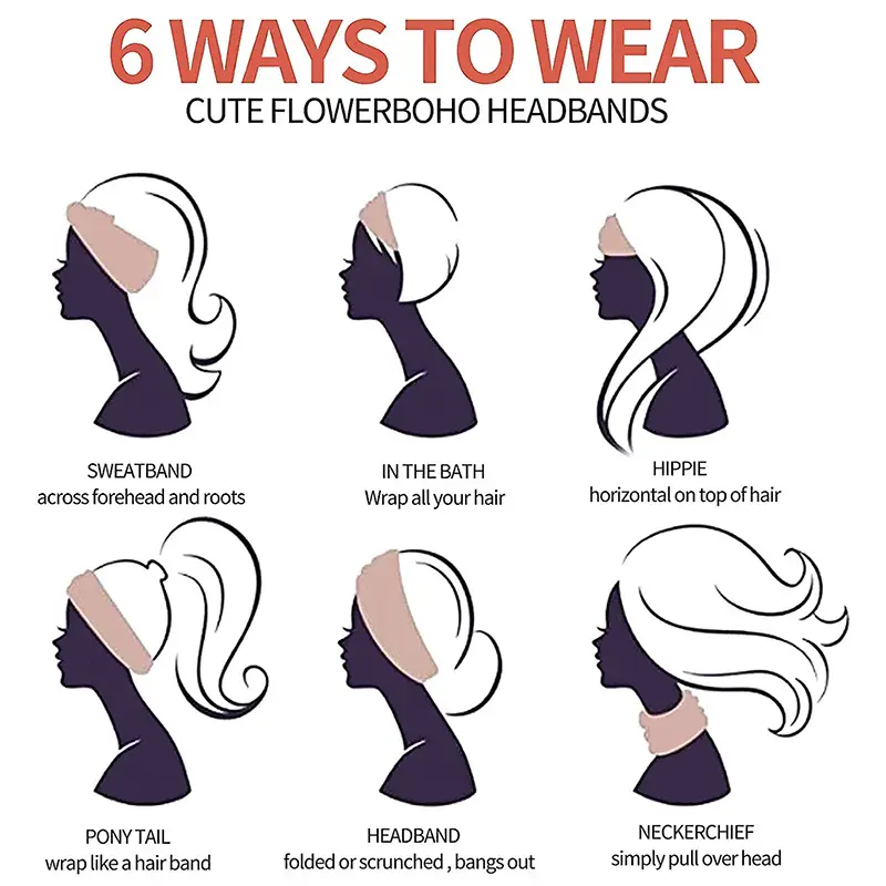 European & American Wide-brimmed Hair Band for Yoga & Sports — feature 2