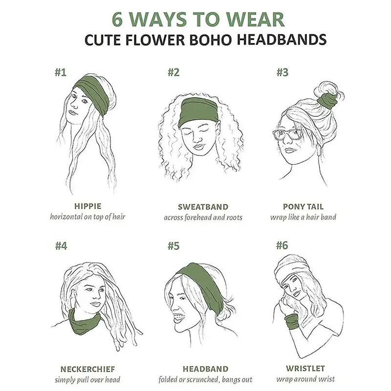 European & American Wide-brimmed Hair Band for Yoga & Sports — feature 26
