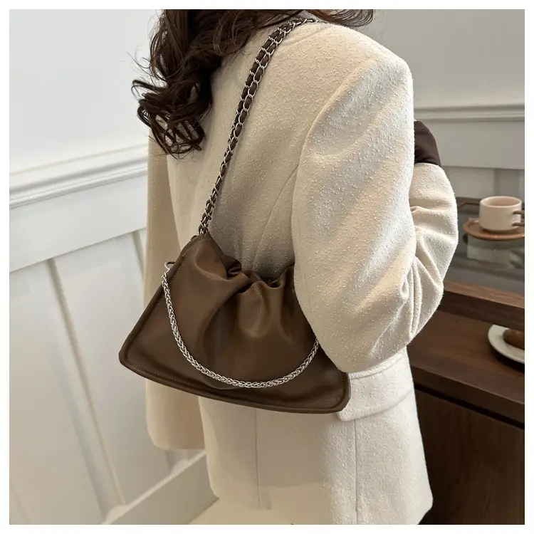 Silver Chain Tote Bag for Women 2024 Spring Summer — feature 10