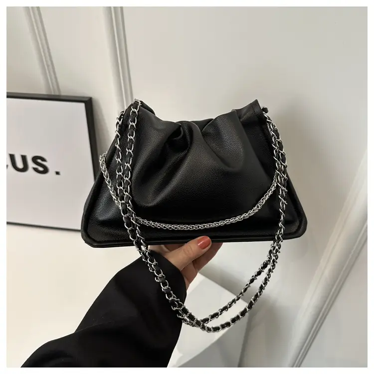 Silver Chain Tote Bag for Women 2024 Spring Summer — feature 19