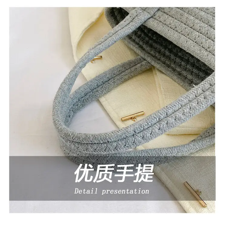 Women's Bow Decorated Straw Bucket Bag 2024 — feature 6
