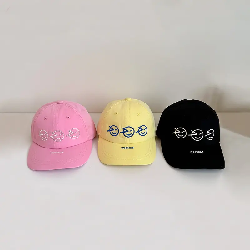 Black Kids Cap with Eye Designs for Boys Girls - Image 7