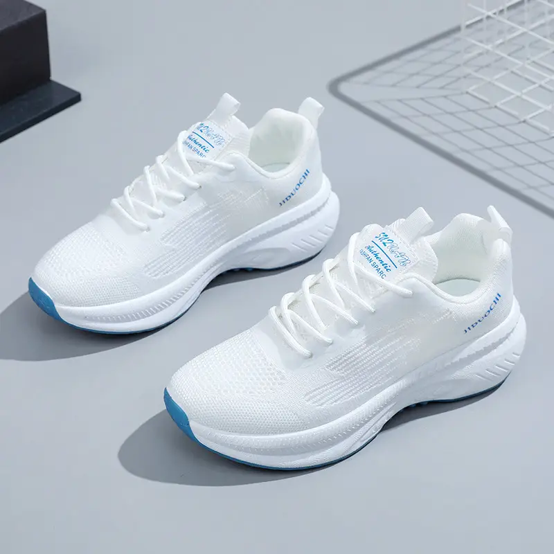 Cross-Border Wholesale Sports Shoes for Women, Autumn Style Thick-Soled Student Running Shoes, Fashionable, Lightweight, Simple, Breathable Women's Shoes - Image 6
