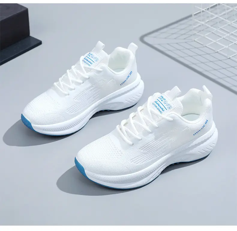 Cross-Border Wholesale Sports Shoes for Women, Autumn Style Thick-Soled Student Running Shoes, Fashionable, Lightweight, Simple, Breathable Women's Shoes — feature 26