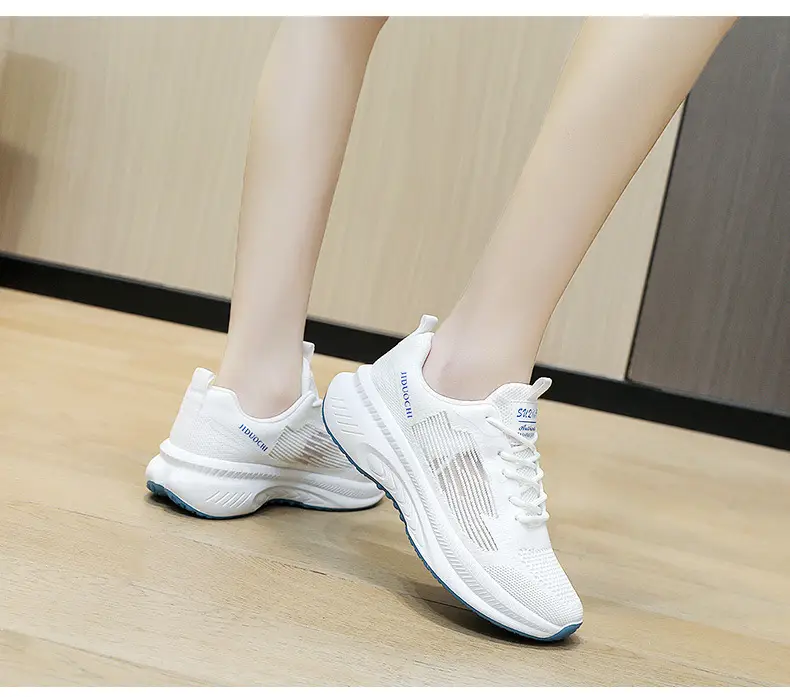 Cross-Border Wholesale Sports Shoes for Women, Autumn Style Thick-Soled Student Running Shoes, Fashionable, Lightweight, Simple, Breathable Women's Shoes — feature 29