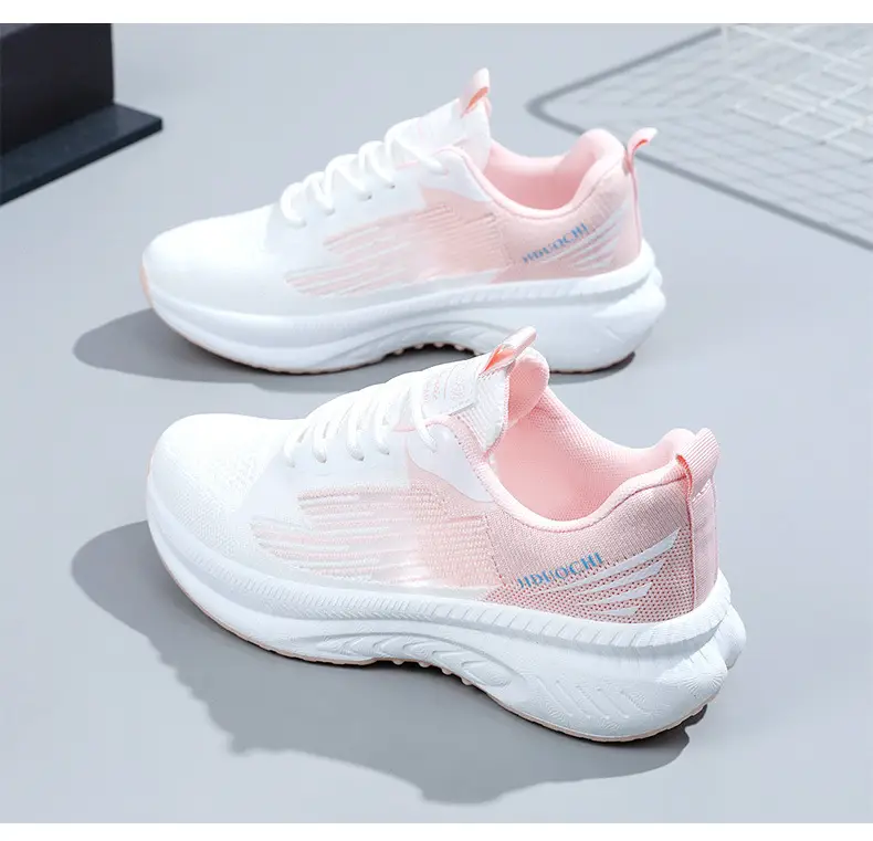 Cross-Border Wholesale Sports Shoes for Women, Autumn Style Thick-Soled Student Running Shoes, Fashionable, Lightweight, Simple, Breathable Women's Shoes — feature 31