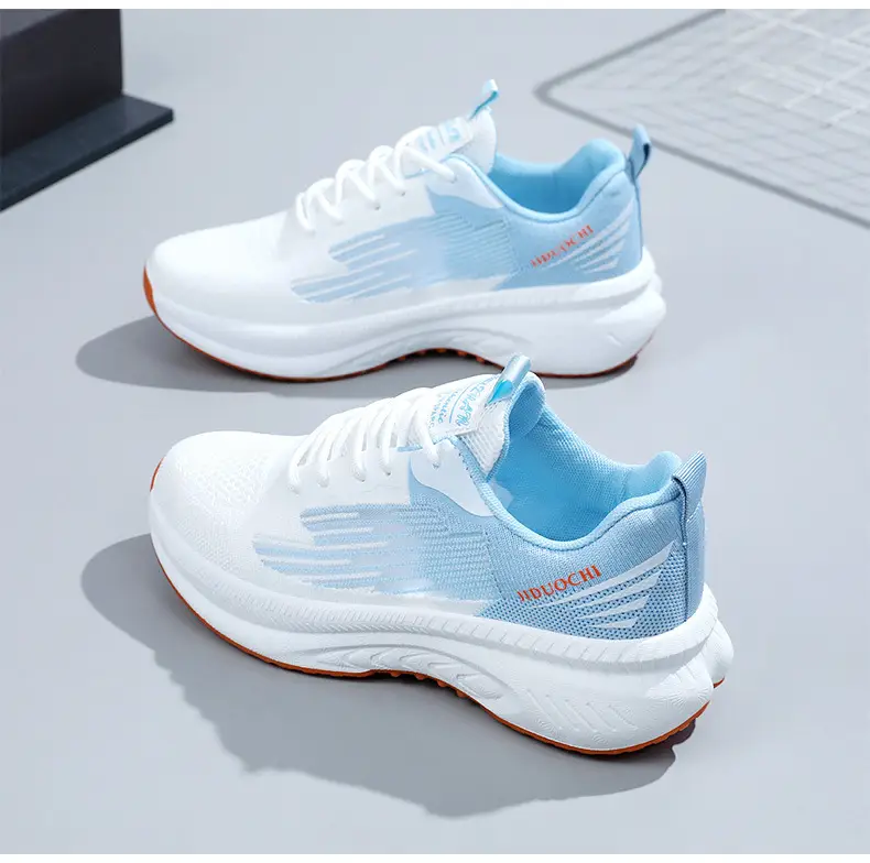 Cross-Border Wholesale Sports Shoes for Women, Autumn Style Thick-Soled Student Running Shoes, Fashionable, Lightweight, Simple, Breathable Women's Shoes — feature 35