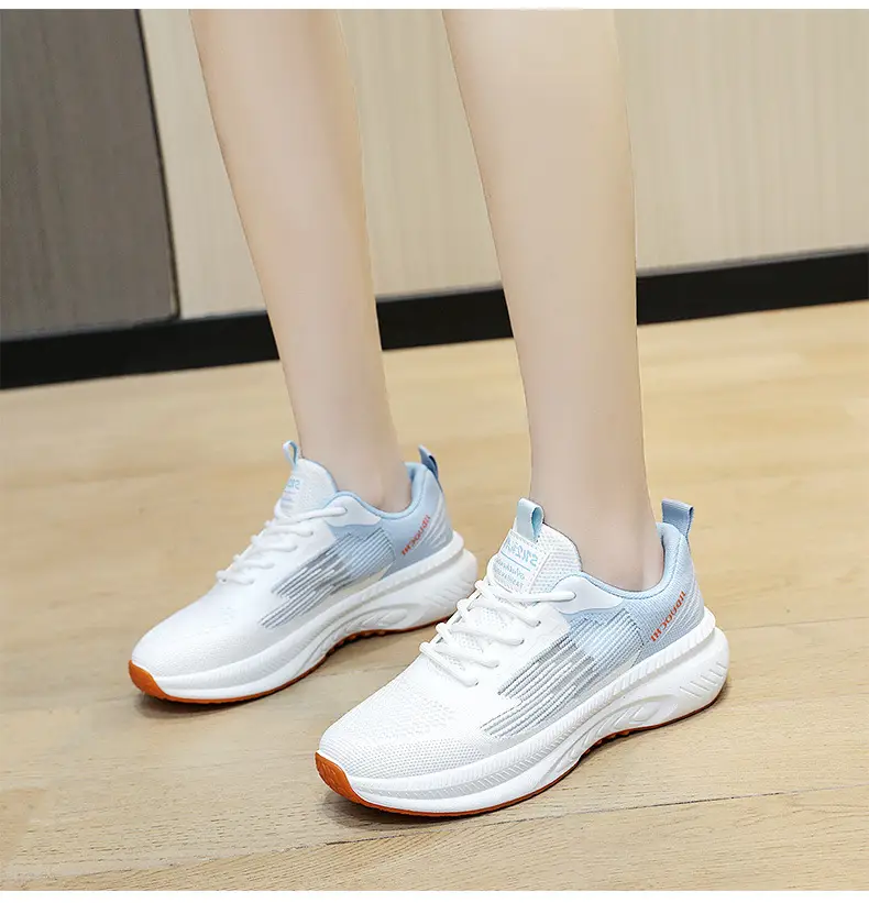 Cross-Border Wholesale Sports Shoes for Women, Autumn Style Thick-Soled Student Running Shoes, Fashionable, Lightweight, Simple, Breathable Women's Shoes — feature 36