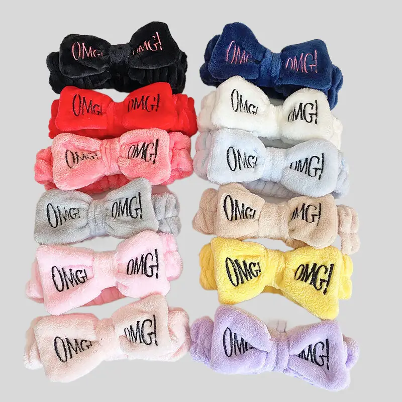 Omg Letter Bow Headband for Girls Hair Accessory - Image 17