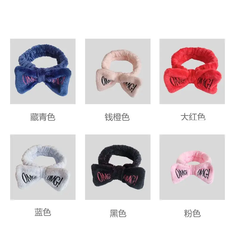 Omg Letter Bow Headband for Girls Hair Accessory — feature 11