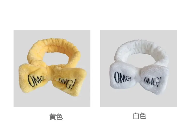 Omg Letter Bow Headband for Girls Hair Accessory — feature 13