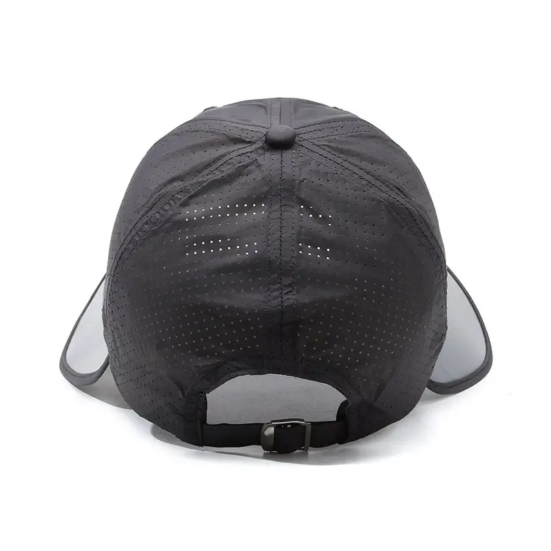 Men's White Baseball Cap with American Flag Design - Image 9