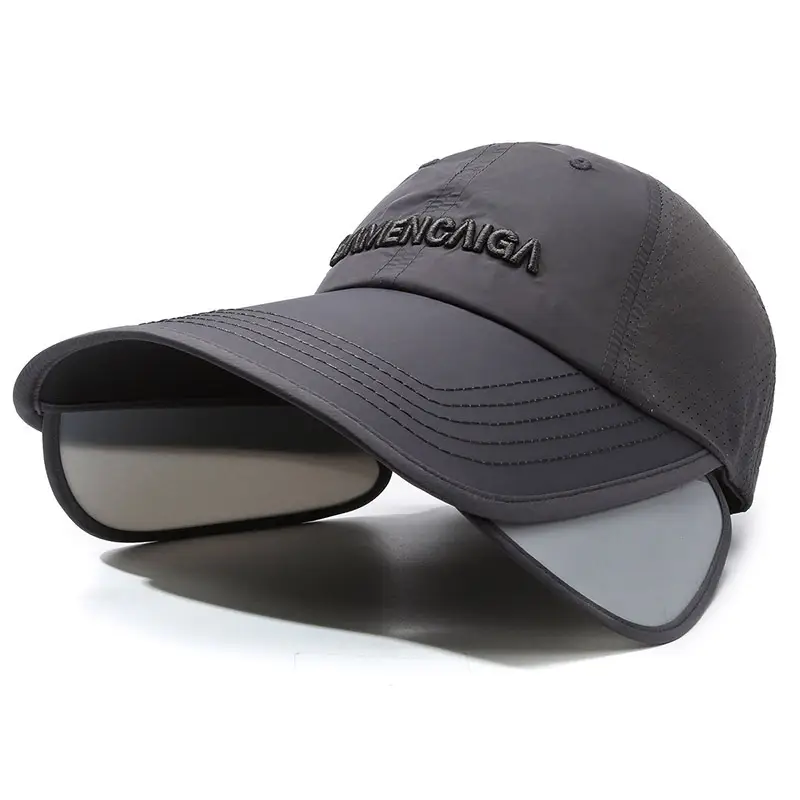 Men's White Baseball Cap with American Flag Design - Image 11