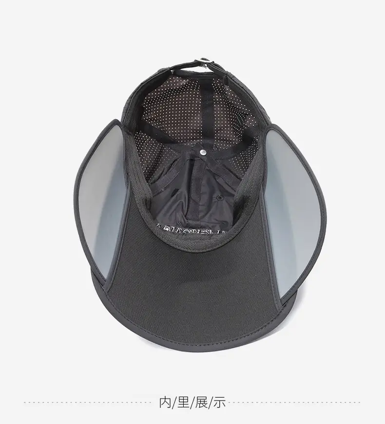Men's White Baseball Cap with American Flag Design — feature 18