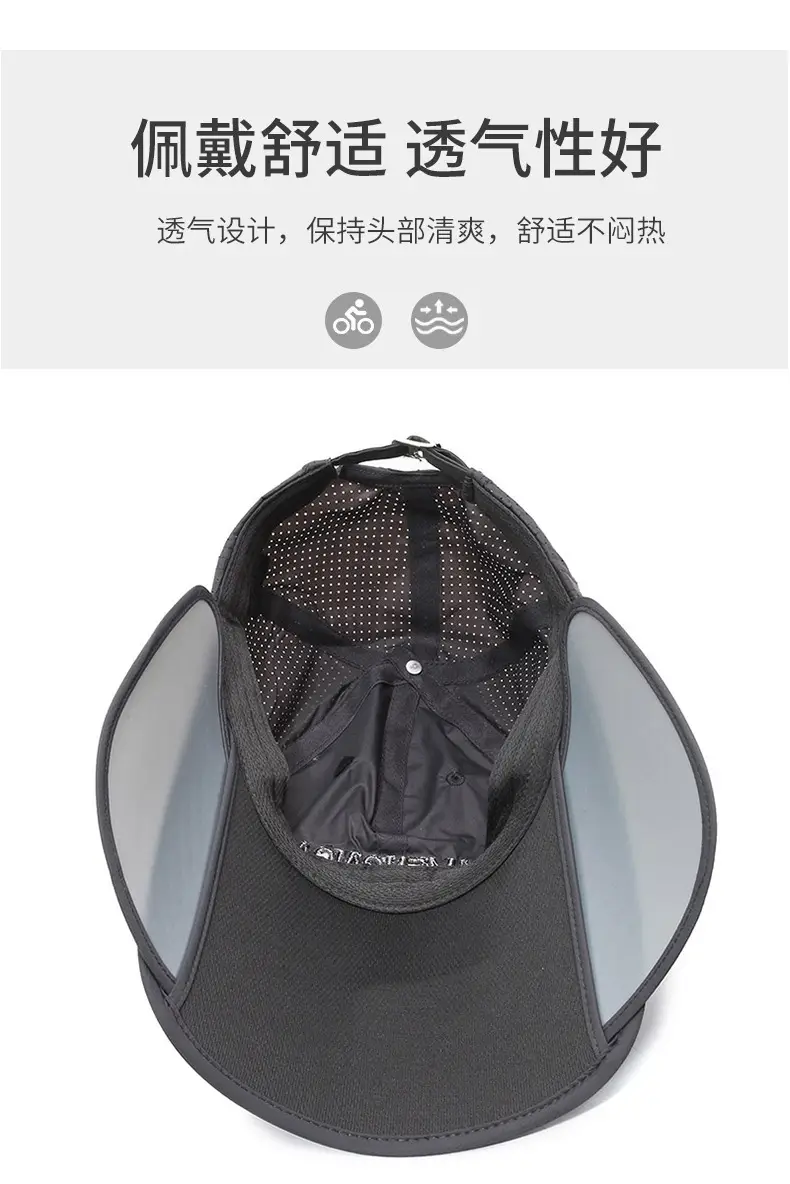 Men's White Baseball Cap with American Flag Design — feature 9
