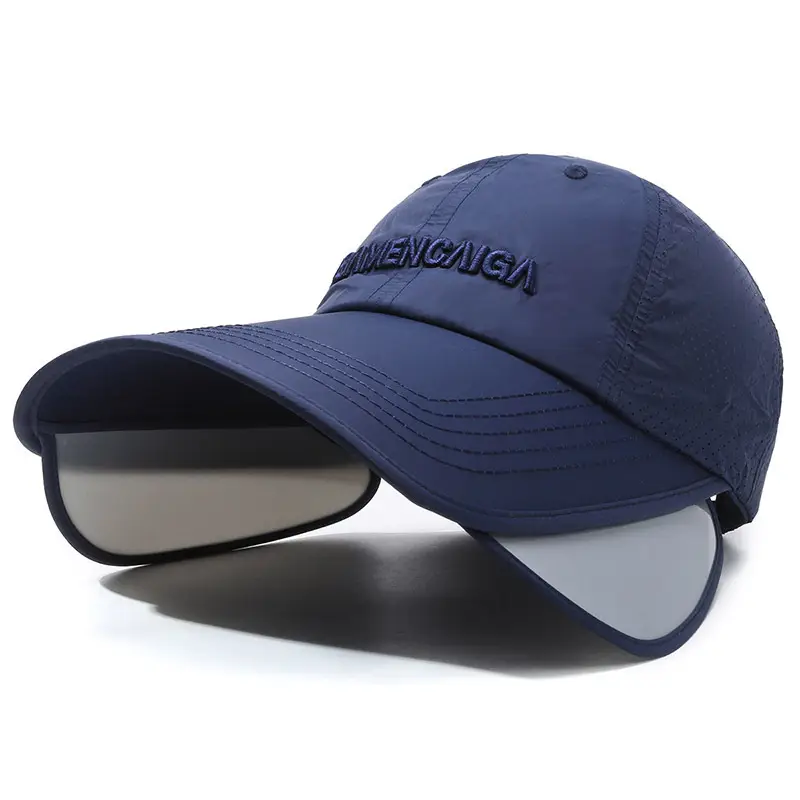 Men's White Baseball Cap with American Flag Design - Image 2