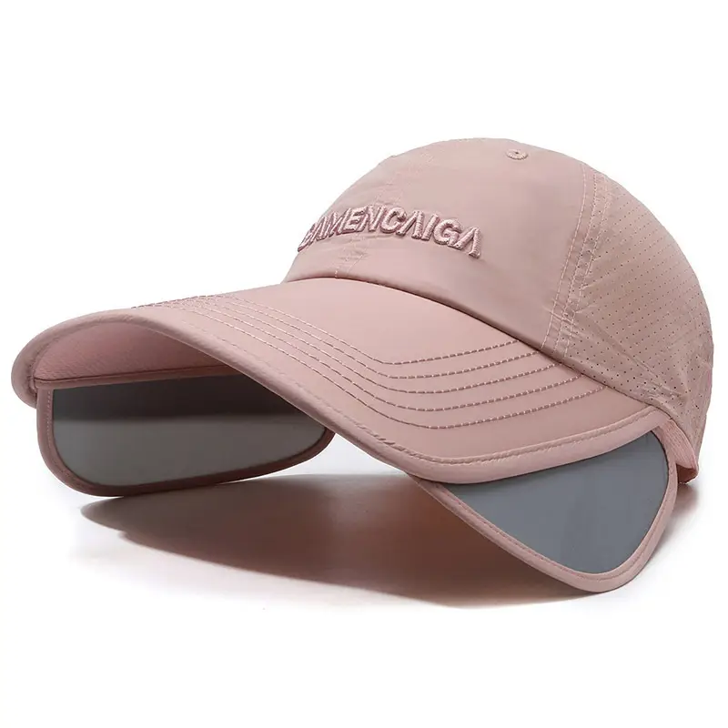 Men's White Baseball Cap with American Flag Design - Image 4