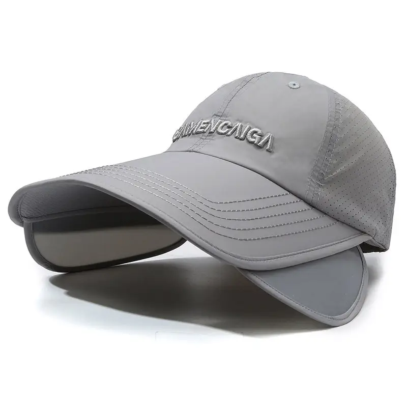 Men's White Baseball Cap with American Flag Design - Image 5