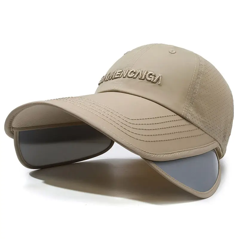 Men's White Baseball Cap with American Flag Design - Image 6