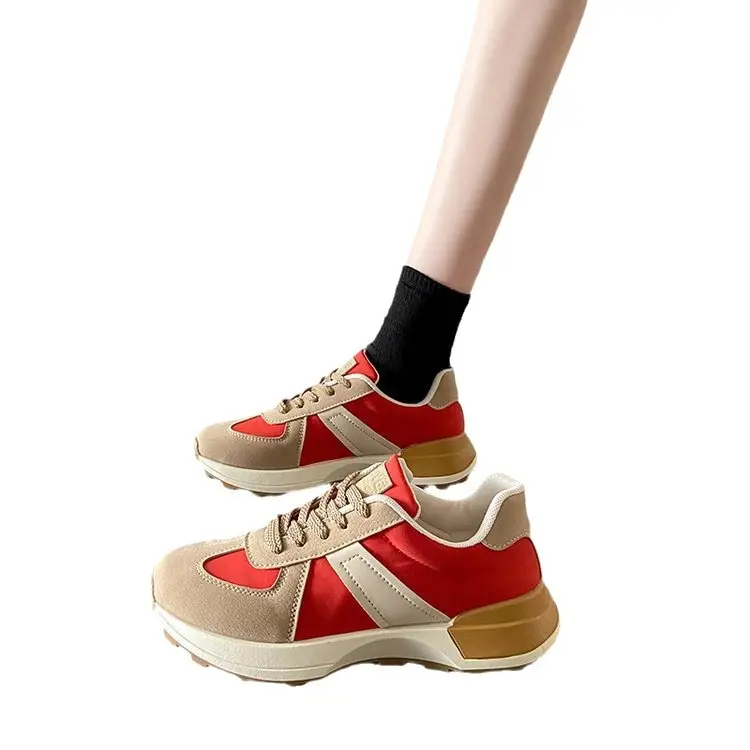 Women's Shoes Autumn New Fashion Trendy Simple Lightweight Casual Shoes Student Thick-Soled Breathable Women's Sports Shoes Wholesale - Image 7
