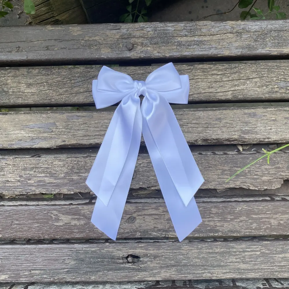 Black Silk Bow Hairpin for Girls Cross Border — feature 11