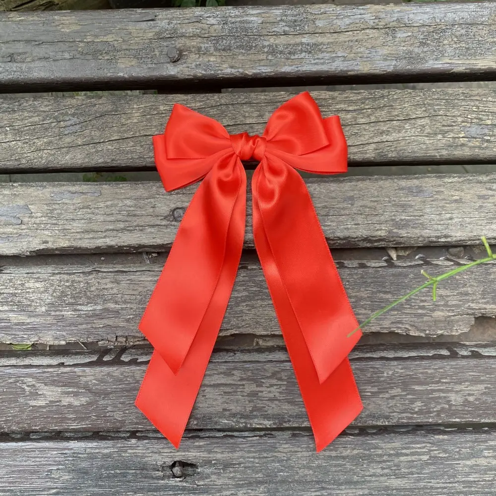 Black Silk Bow Hairpin for Girls Cross Border - Image 12