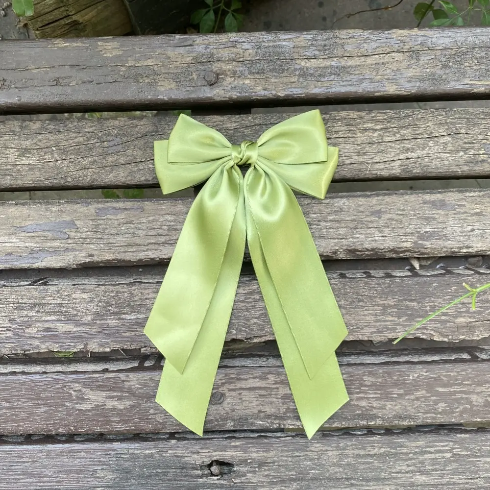 Black Silk Bow Hairpin for Girls Cross Border - Image 17