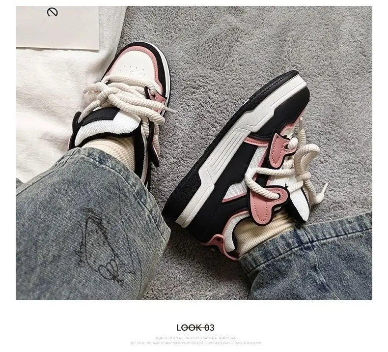 Women Mesh Sneakers Black Pink White 2024 New Spring — feature 8