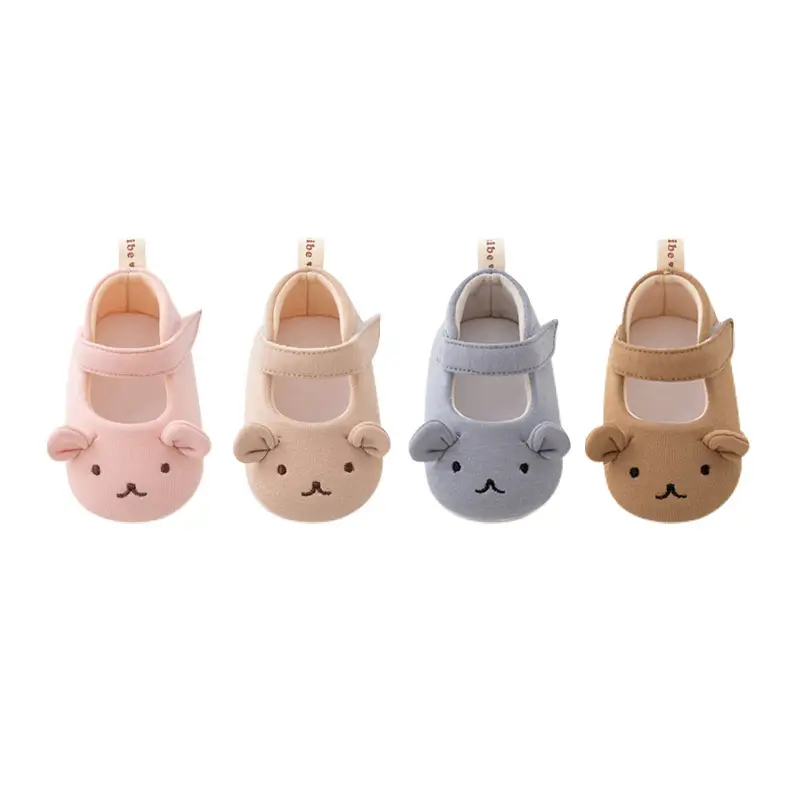 Baby Cartoon Shoes Spring Summer Soft Cotton Walking