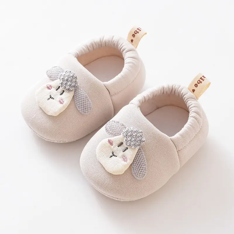 Baby Cartoon Shoes Spring Summer Soft Cotton Walking