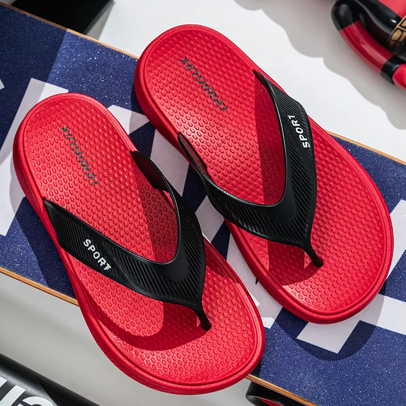 Men's 2025 Summer Flip Flops Non-Slip Plywood - Image 6