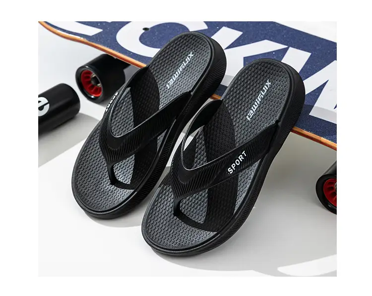 Men's 2025 Summer Flip Flops Non-Slip Plywood — feature 15