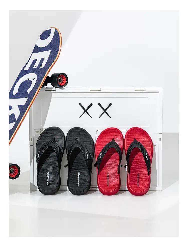 Men's 2025 Summer Flip Flops Non-Slip Plywood — feature 19